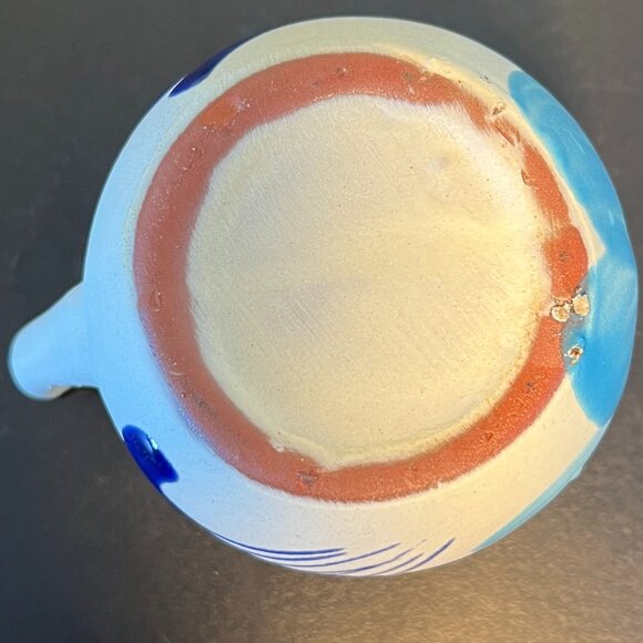 Mexican Handcrafted Pottery Hand Painted Glaze Clay Mug Cup ~ Artisan ~ Mexico - Picture 8 of 8